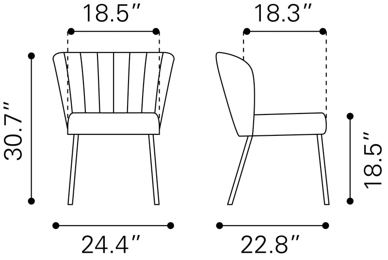 Aimee - Dining Chair (Set of 2)