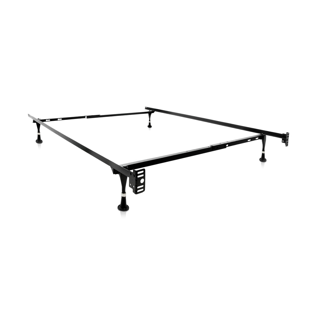 Malouf - Twin over Full Adjustable Bed Frame - Wheels