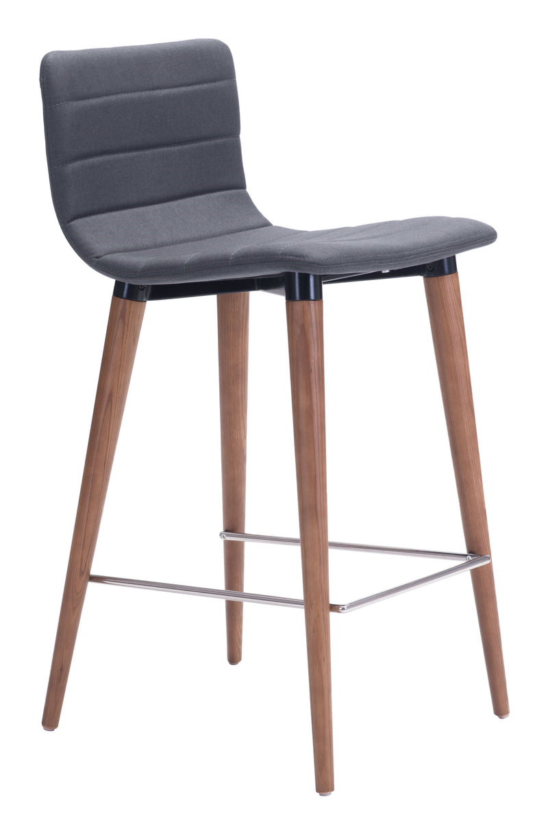 Jericho - Counter Chair (Set of 2) - Gray
