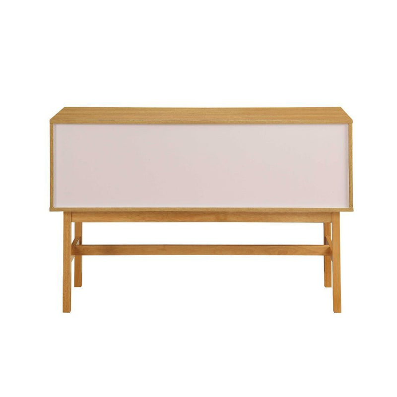 Stania - Accent Table - Natural & Ivory