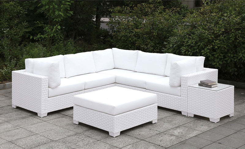 Somani - Adjustable Chaise - White