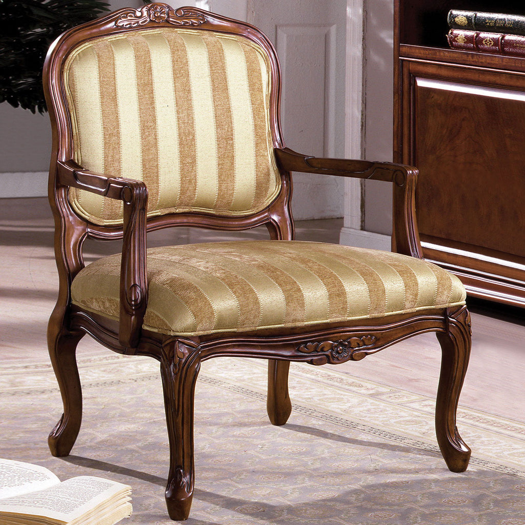 Burnaby - Accent Chair - Antique Oak