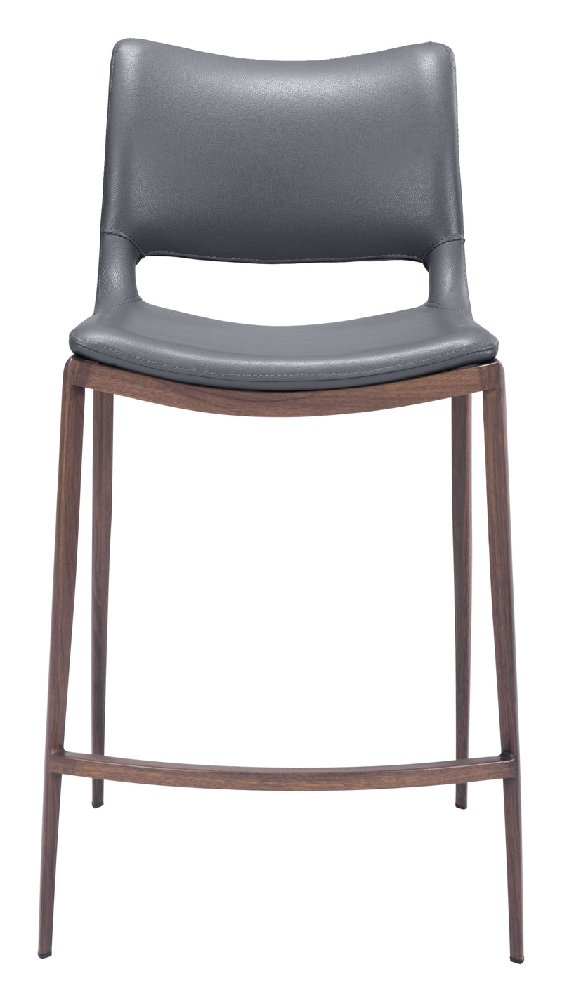 Ace - Counter Chair (Set of 2) - Walnut Legs