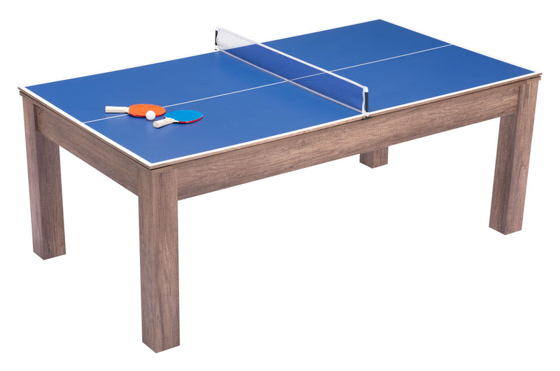 Bonkers - 3 In 1 Table With Pool Accessories - Brown