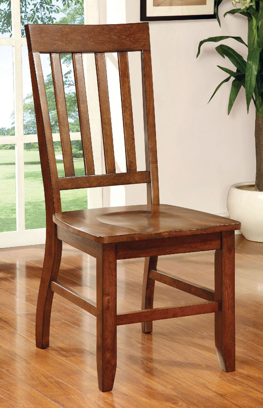 Foster - Side Chair (Set of 2) - Dark Oak