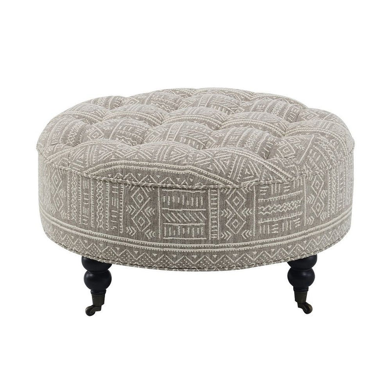 Upendo - Ottoman With Caster - Beige