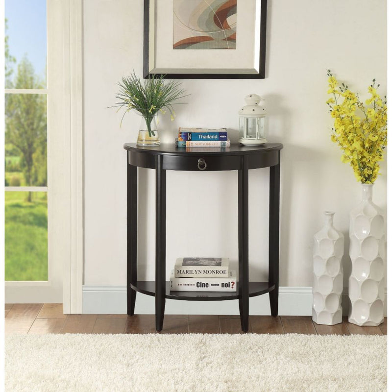 Justino II - Accent Table - Black