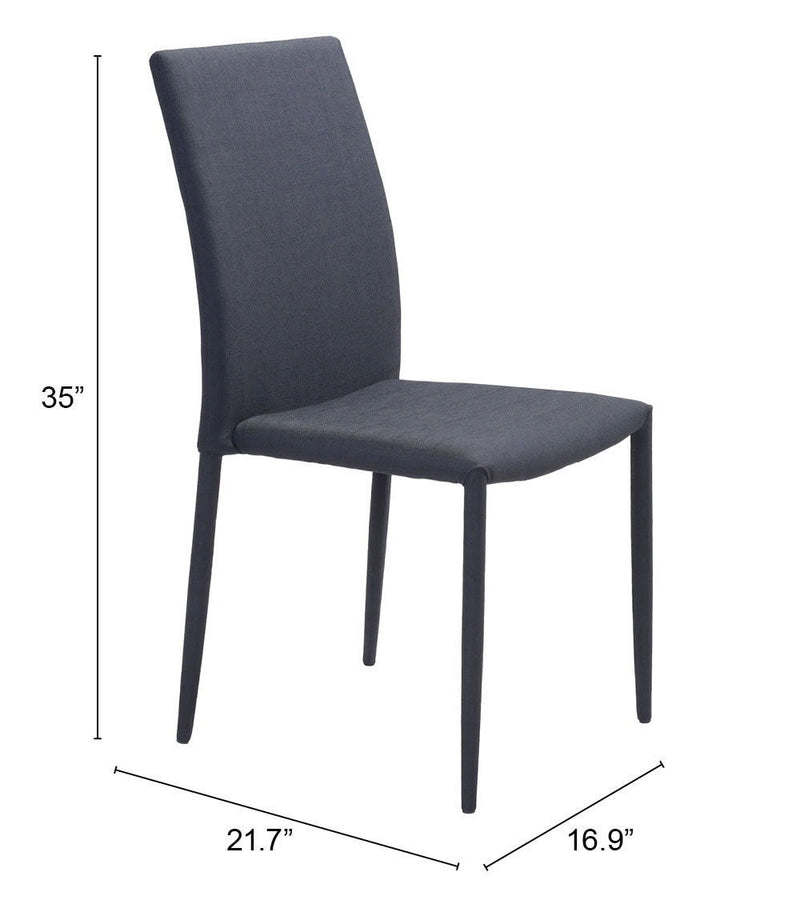 Confidence - Dining Chair (Set of 4) - Black