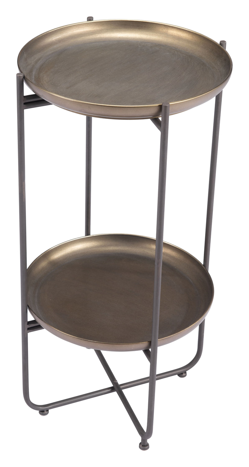 Bronson - Accent Table - Bronze