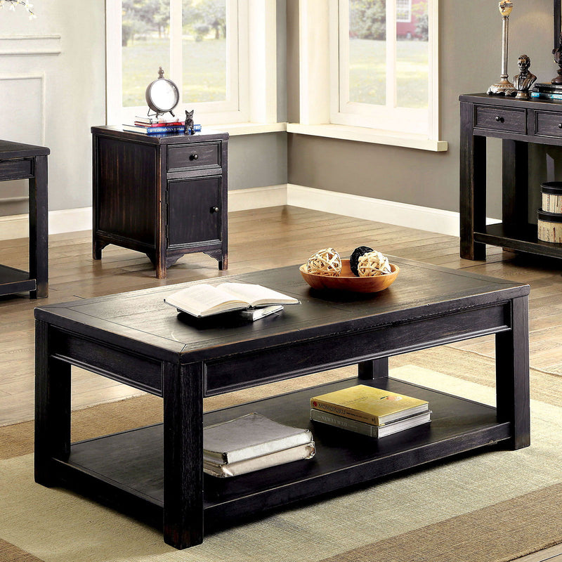 Meadow - Coffee Table - Antique Black