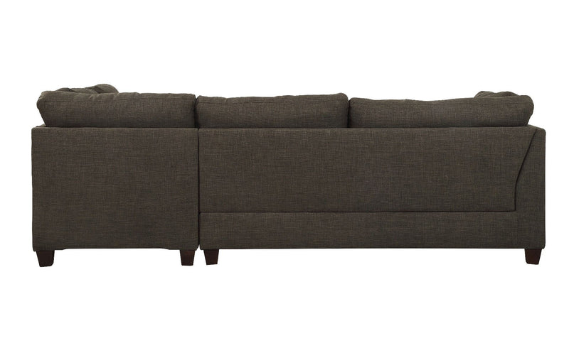 Laurissa - Sectional Sofa - Charcoal Linen - 35"