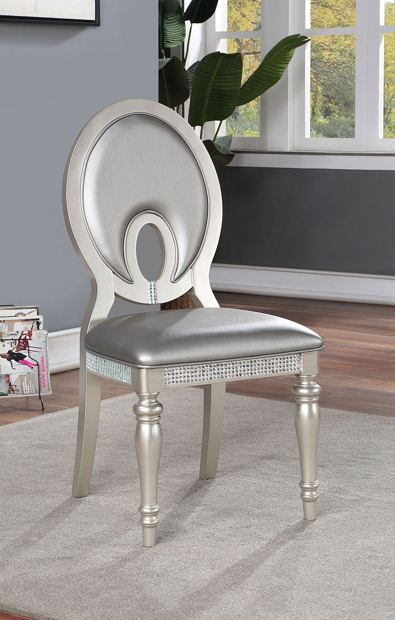 Cathalina - Side Chair (Set of 2) - Silver