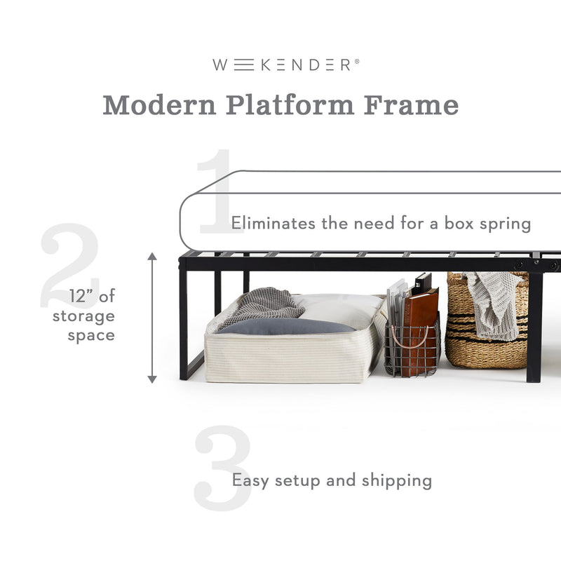 Modern - Platform Bed Frame