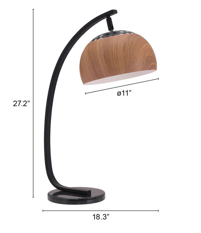 Brentwood - Table Lamp - Brown & Black
