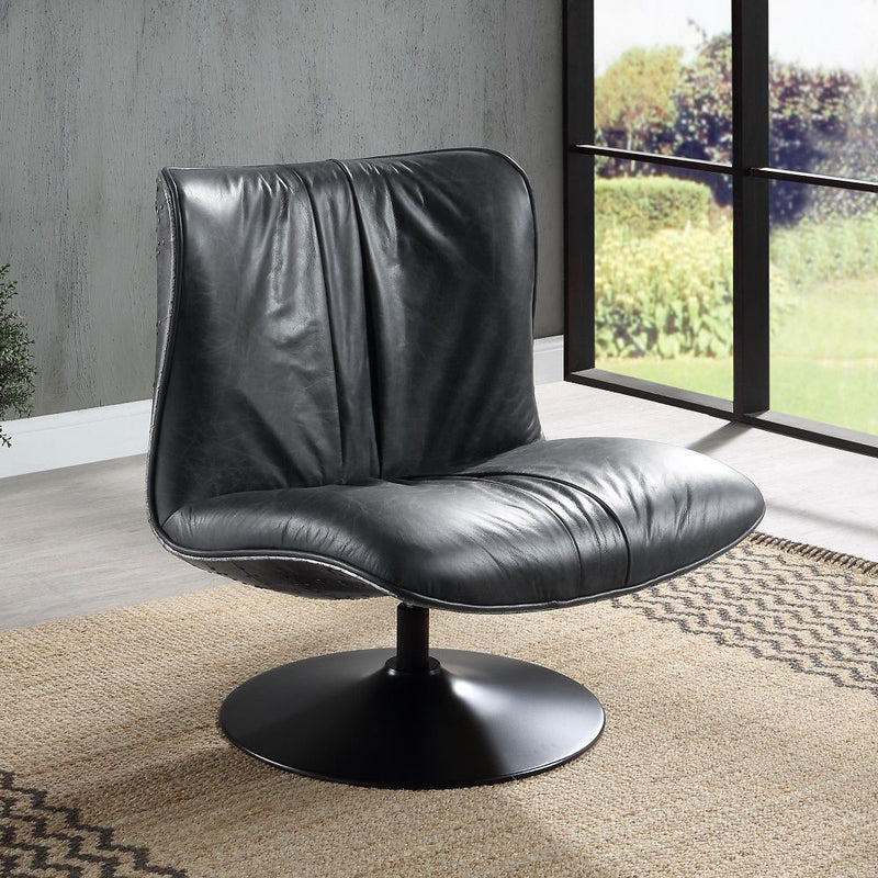 Piotr - Accent Chair With Swivel - Morocco