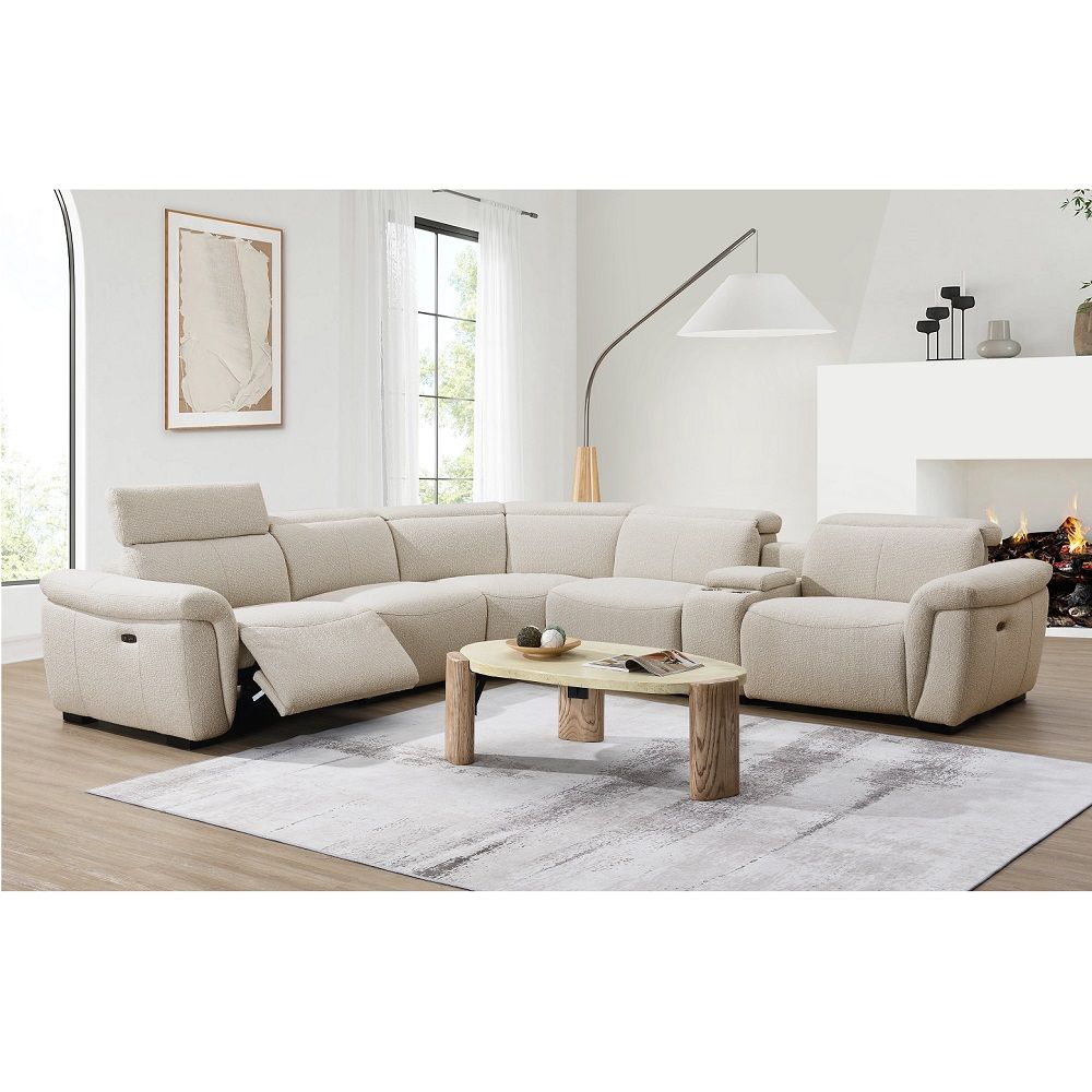Dayana - Power Motion Sectional Sofa - Beige
