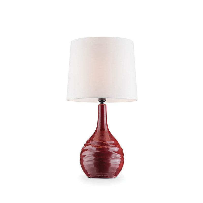 Ida - Table Lamp - Burgundy
