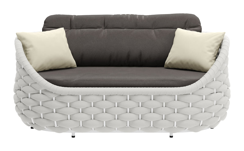 Coral Reef - Loveseat - Gray