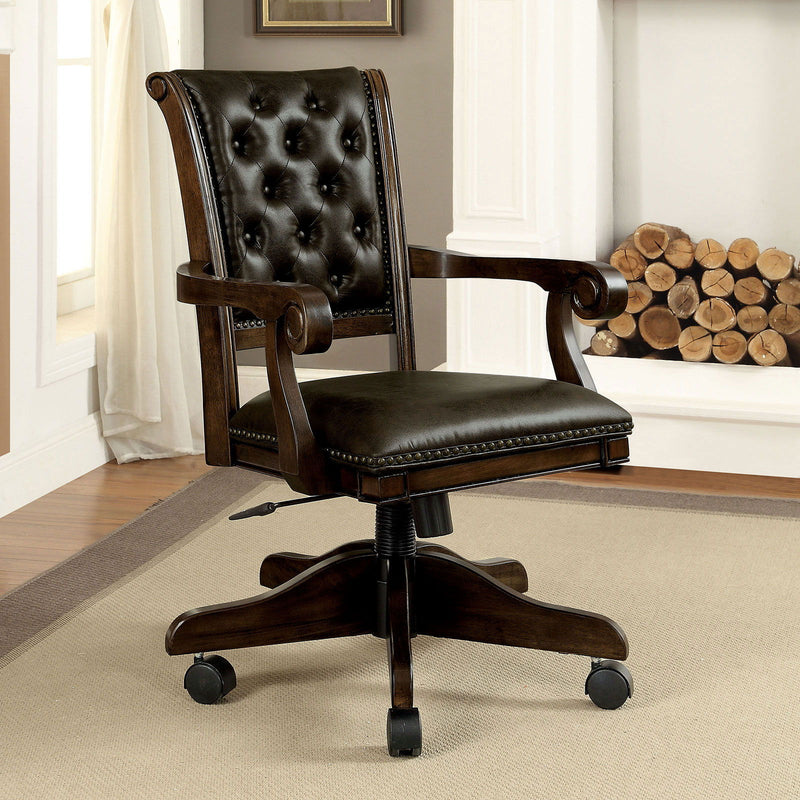 Kalia - Height - Adjustable Arm Chair - Brown