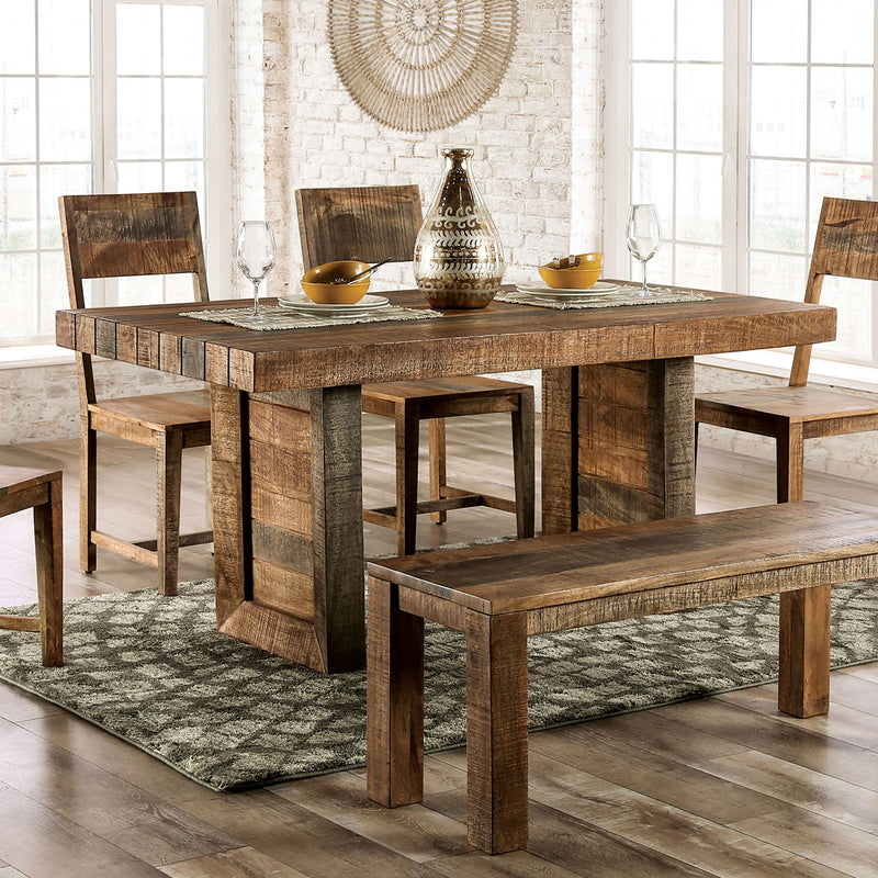 Galanthus - Dining Table - Weathered Light Natural Tone