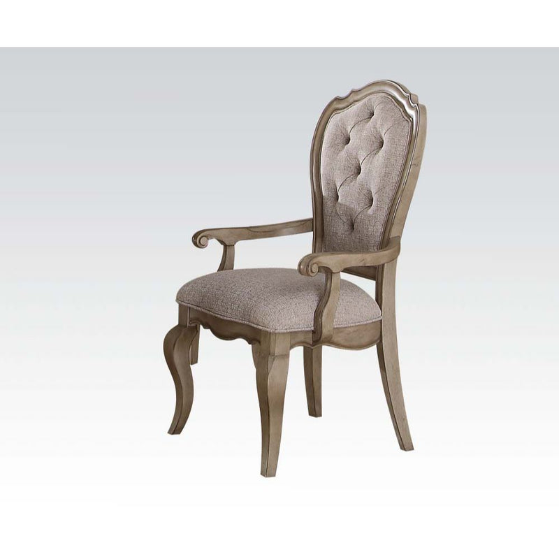 Chelmsford - Chair (Set of 2) - Beige Fabric & Antique Taupe