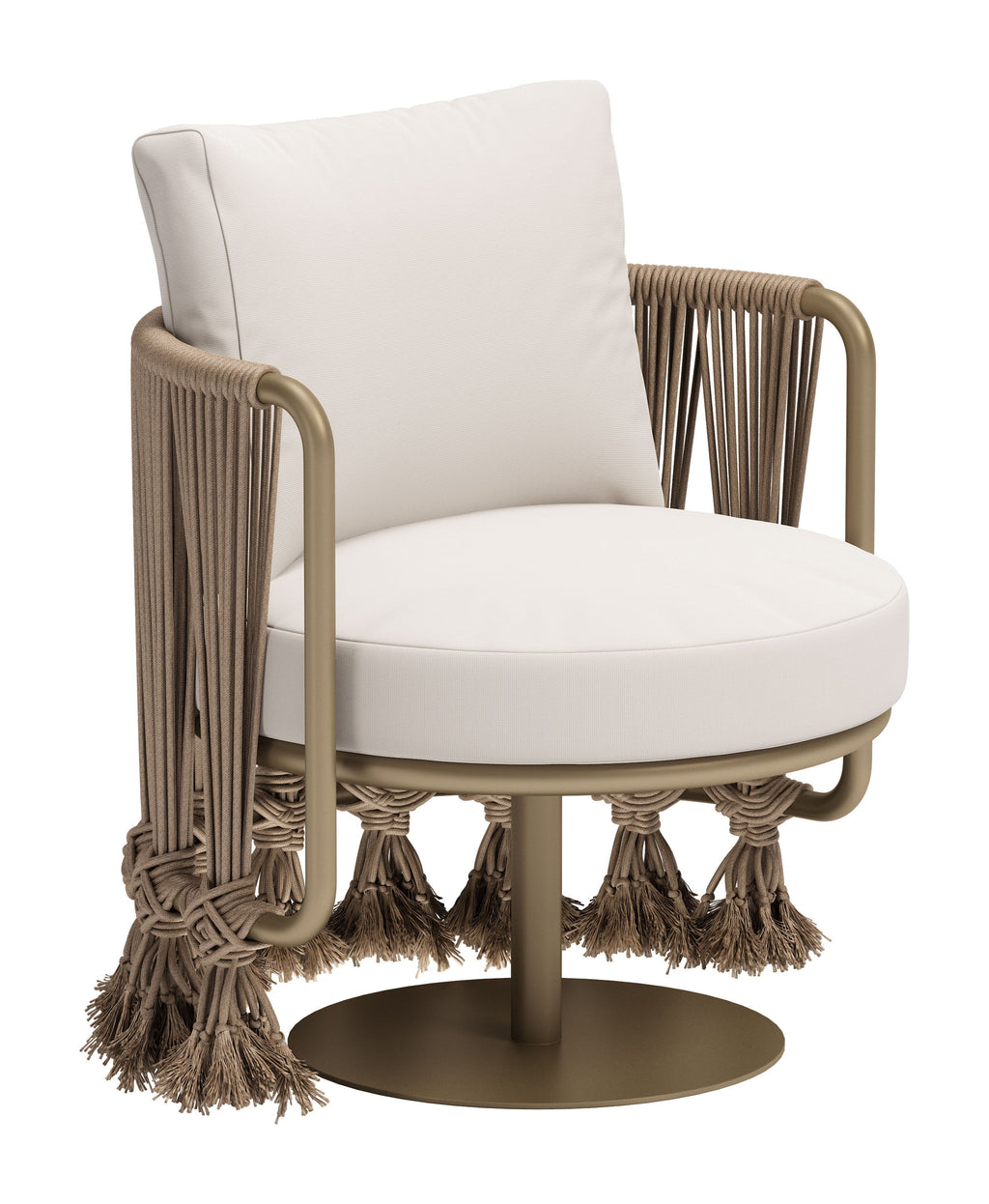 Uzel - Accent Chair - White