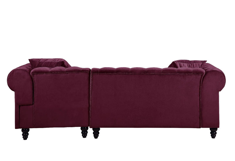 Adnelis - Sectional Sofa w/2 Pillows