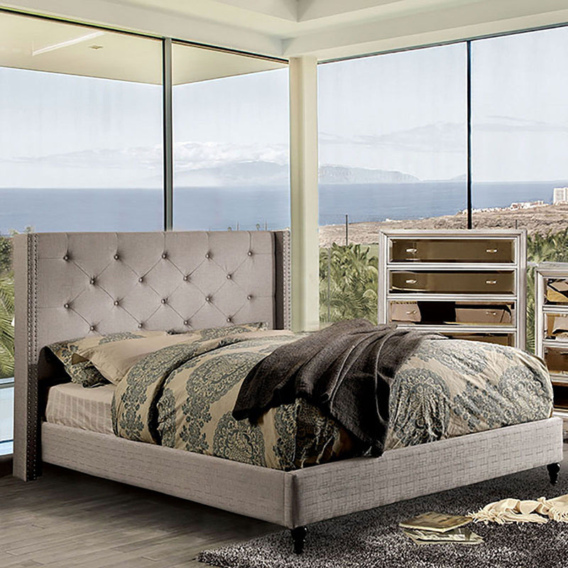 Anabelle - Twin Bed - Gray