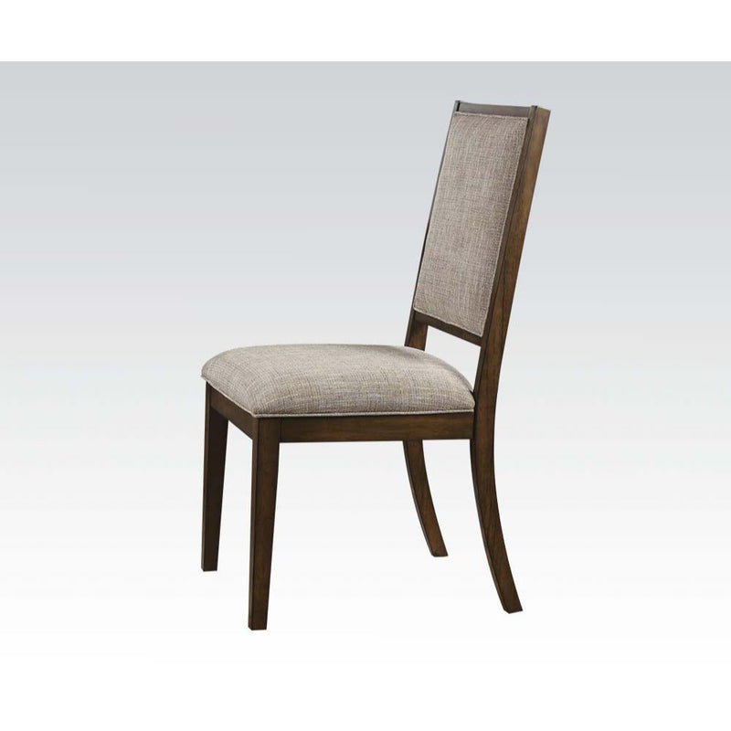 Aurodoti - Side Chair (Set of 2) - Fabric & Oak