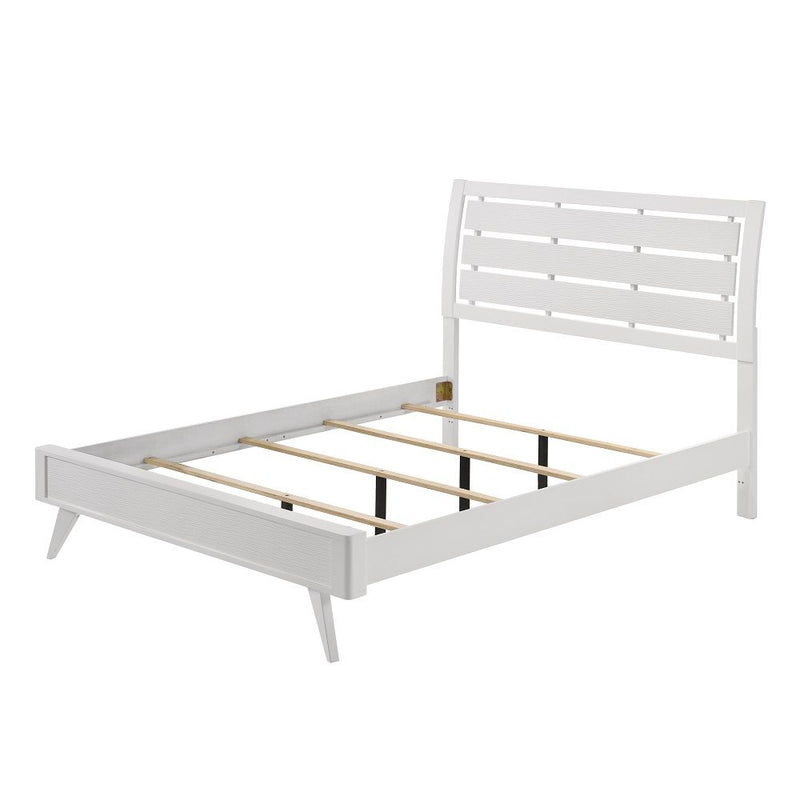 Cerys - Eastern King Bed - White