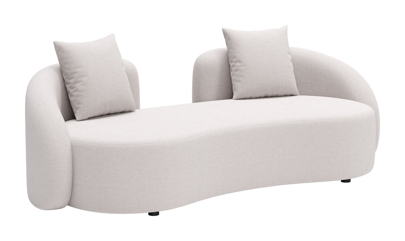 Petillia - Loveseat - Sandstone Fabric – North Bay Discount Furniture
