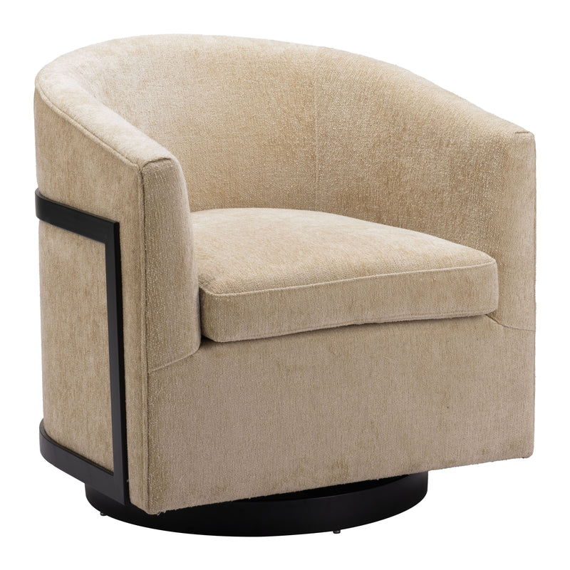 Hanko - Swivel Chair - Golden Beige