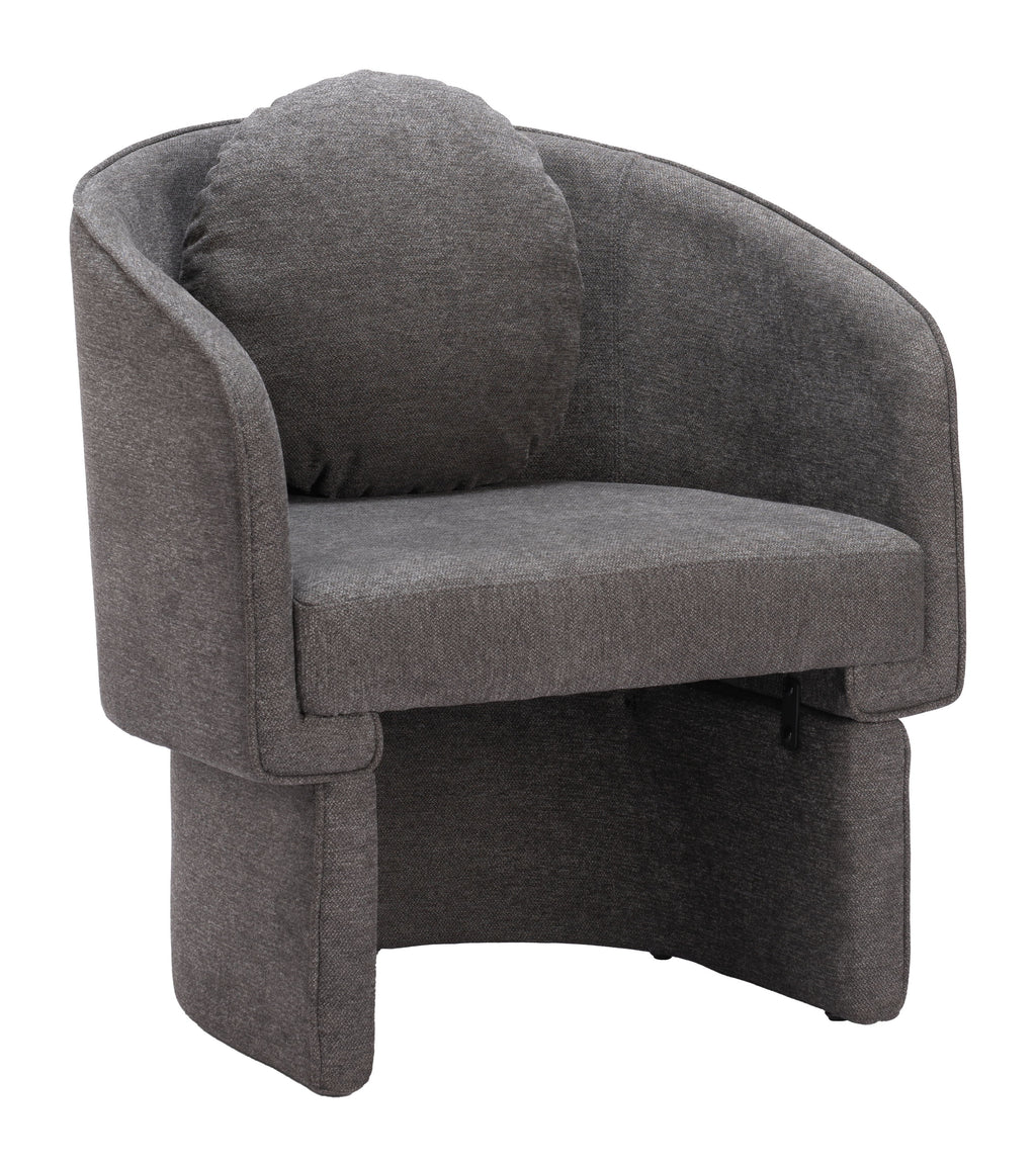 Olya - Accent Chair - Truffle Gray