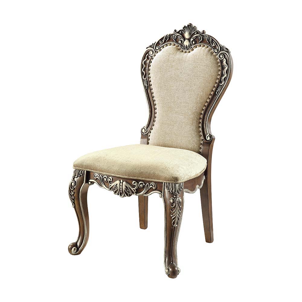 Latisha - Side Chair (Set of 2) - Antique Oak Finish