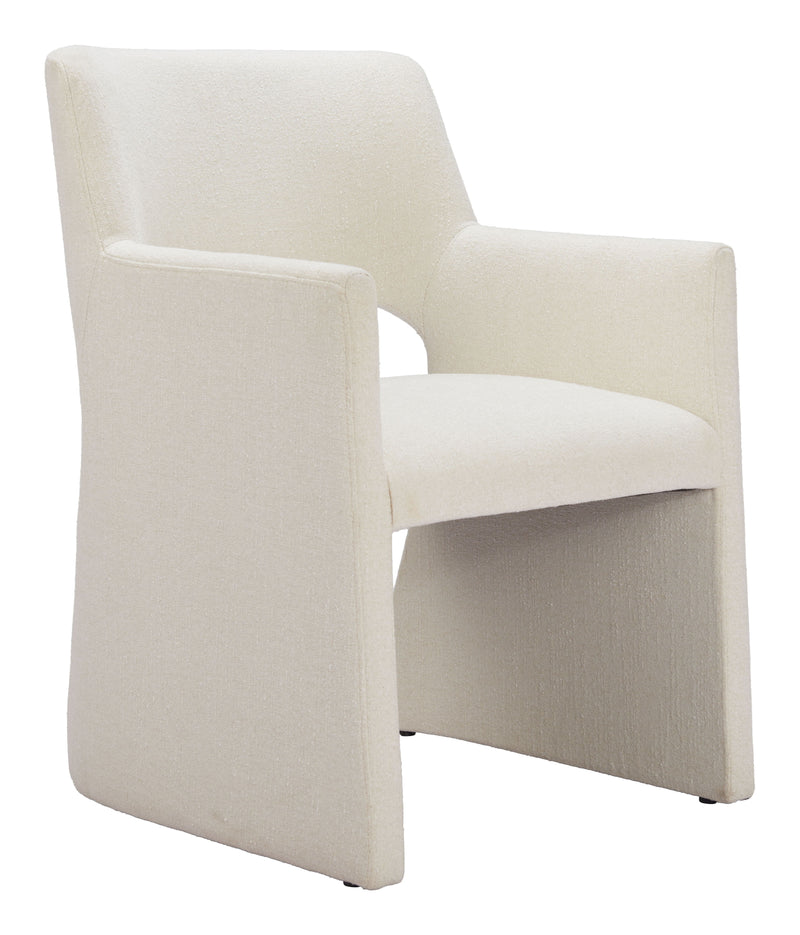 Minet - Dining Chair - Linen White