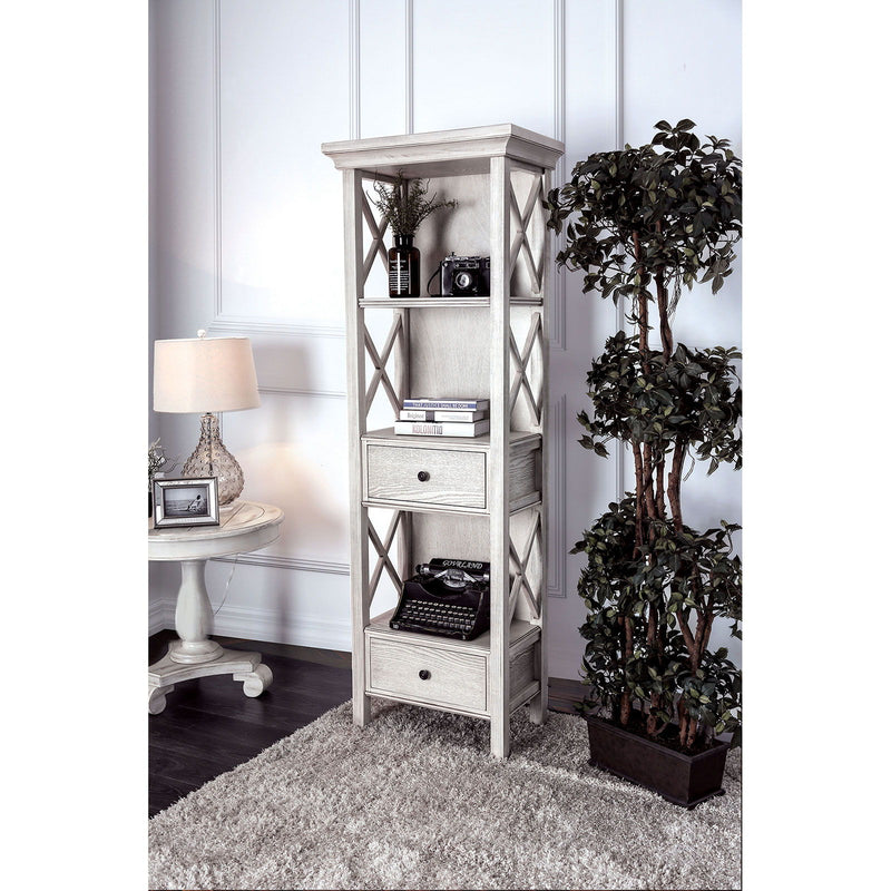 Aldora - Pier Cabinet With 2 Doors - Antique White