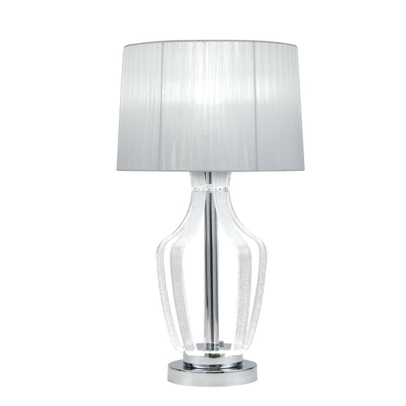 Mathilda - Table Lamp - Clear Acrylic & Chrome
