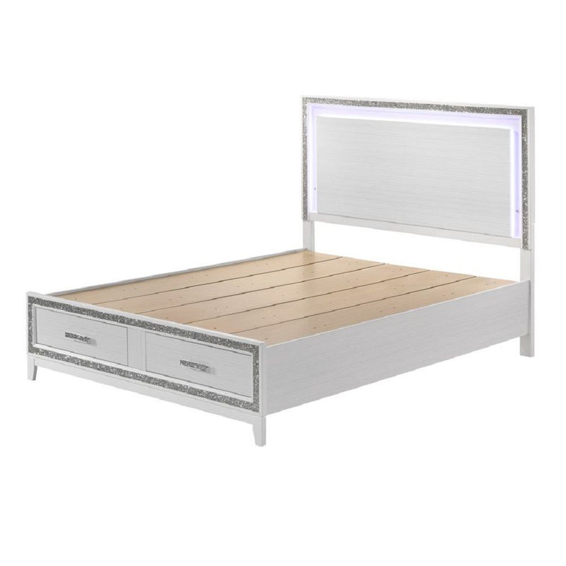 Haiden - Full Bed - White