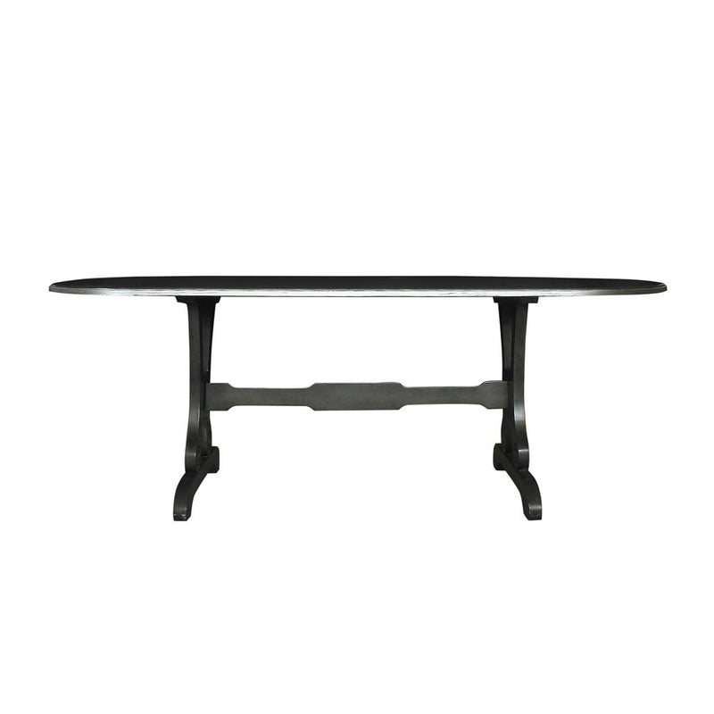 House - Beatrice Dining Table - Charcoal Finish