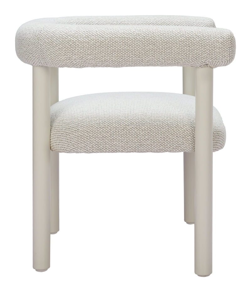 Sunbath - Dining Chair - White
