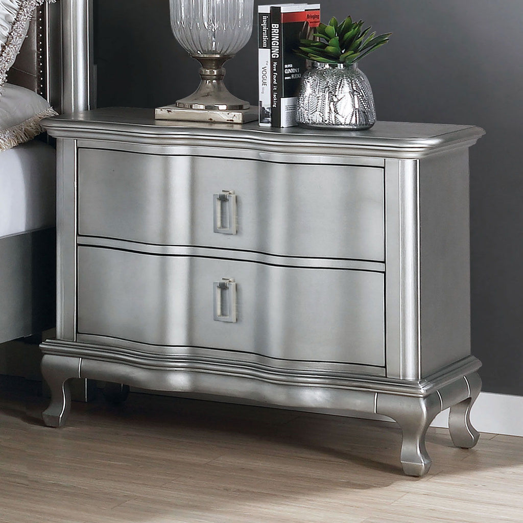 Aalok - Night Stand - Silver