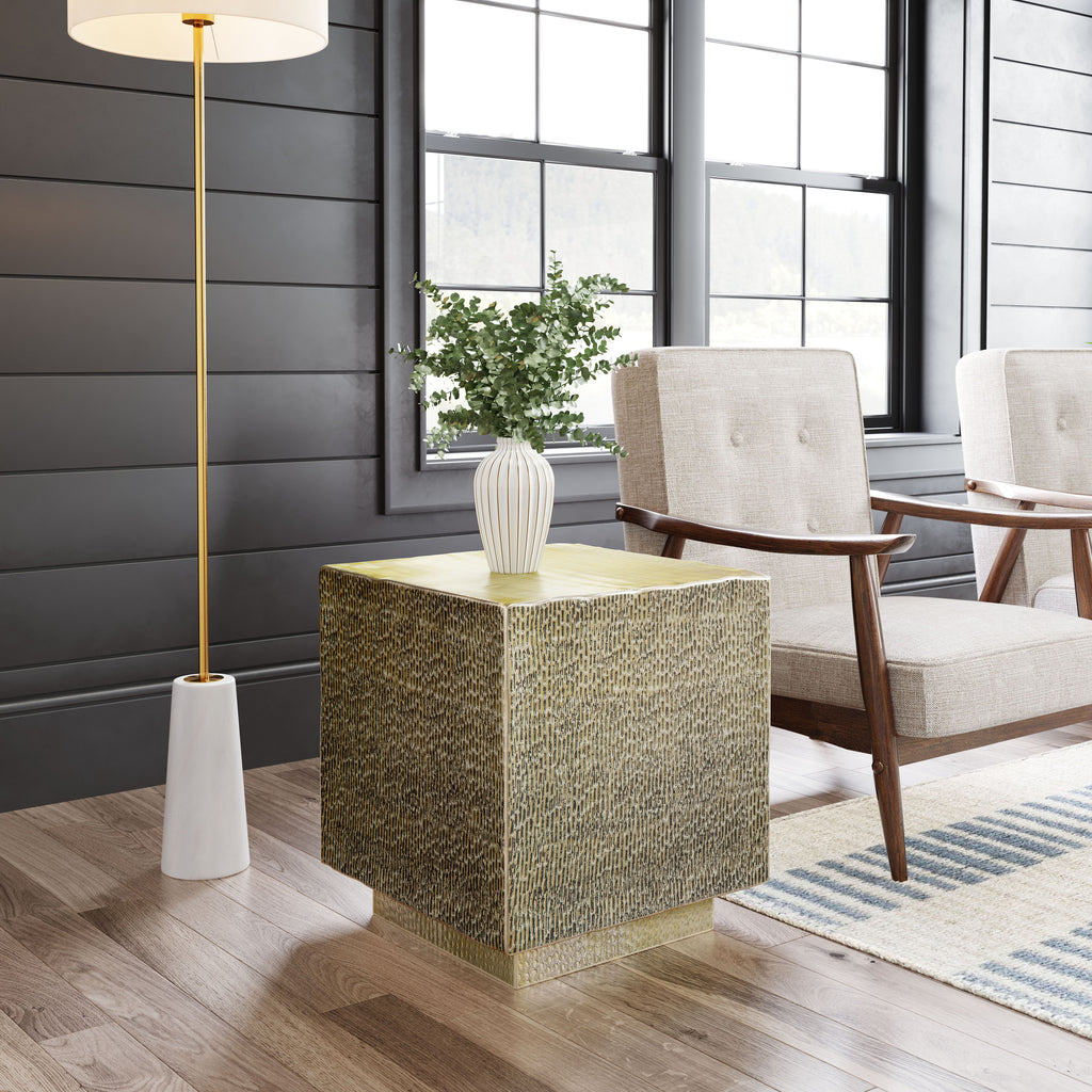 Mono - Side Table - Gold