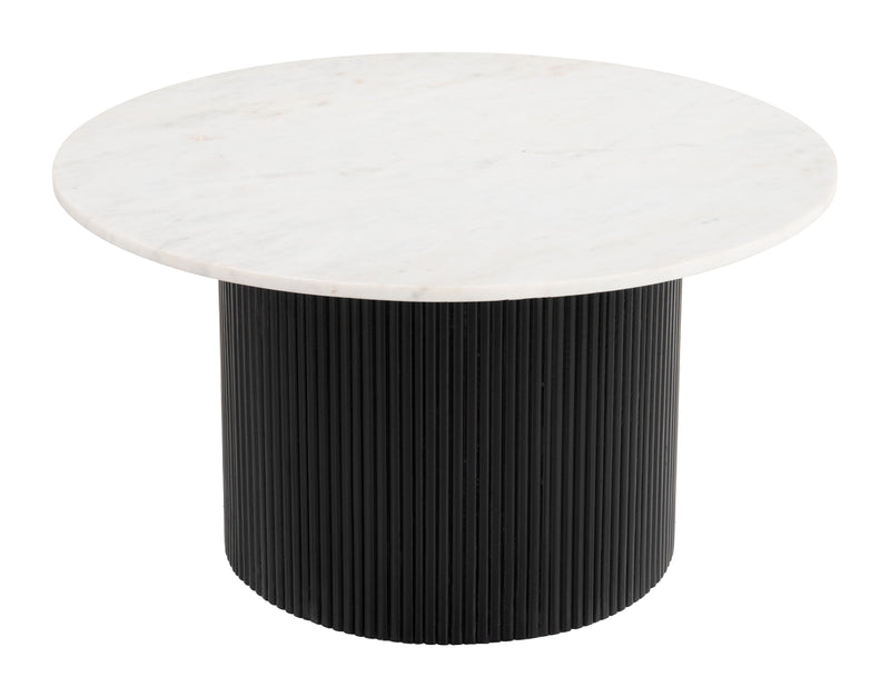 Izola - Coffee Table - White & Black