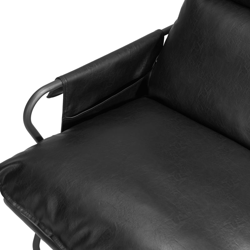 Halaus - Accent Chair - Black