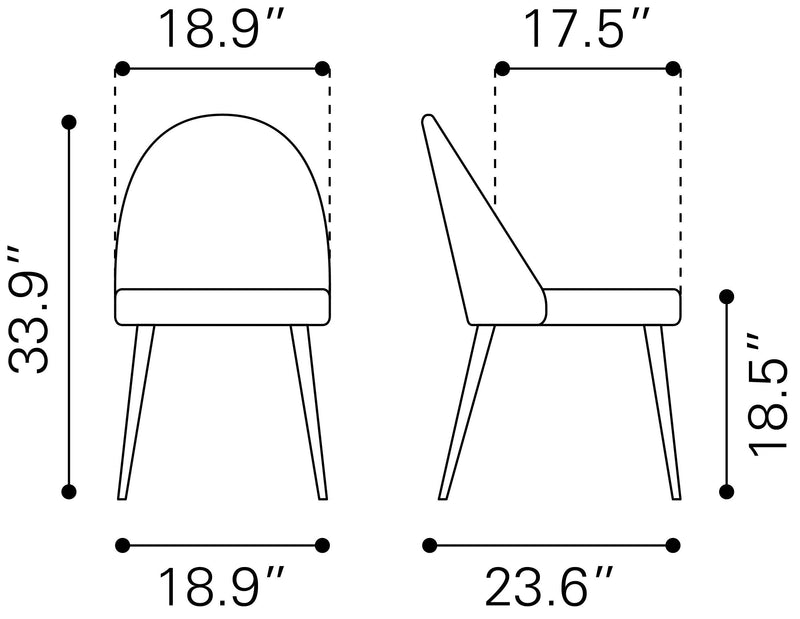 Silloth - Armless Dining Chair