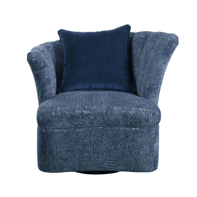 Kaffir - Chair - Blue Fabric